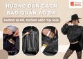 cách bảo quản áo da