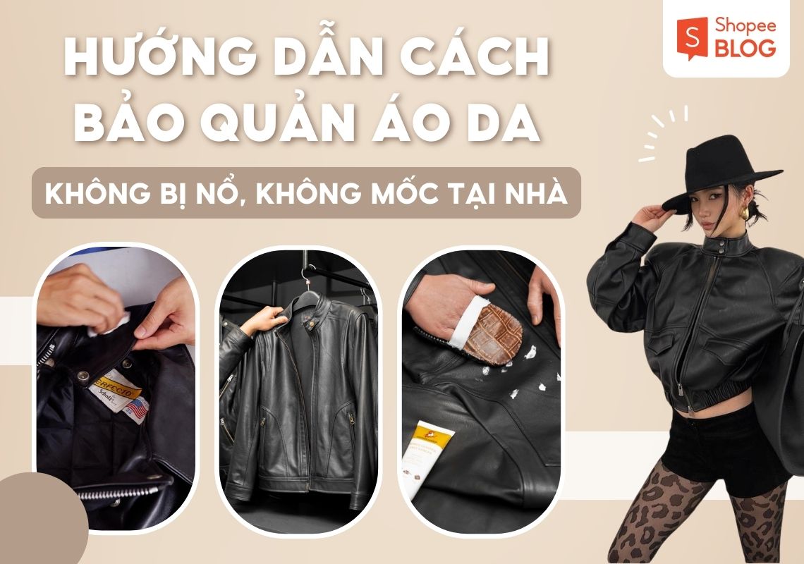 cách bảo quản áo da