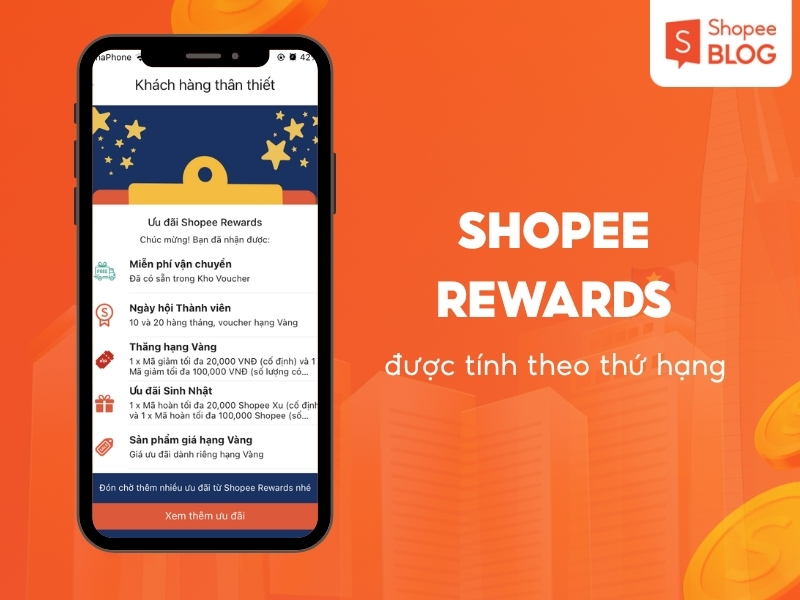 Shopee Rewards hoàn xu shopee là gì
