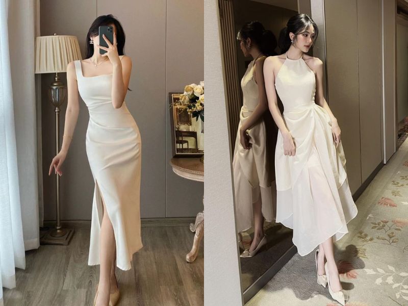 váy body dáng đồng hồ cát