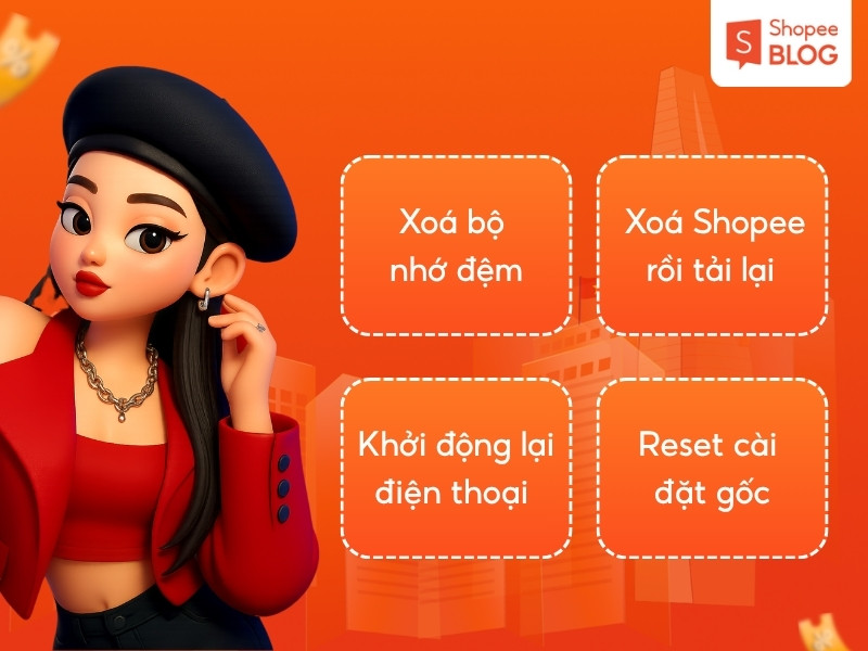 Cách fix lỗi M02 Shopee