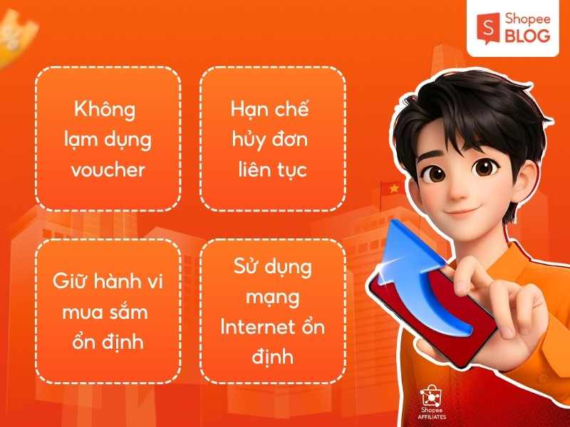 Cách phòng tránh lỗi M02 Shopee