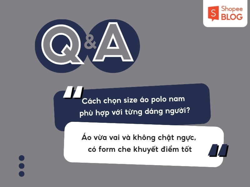Cách chọn size áo polo 