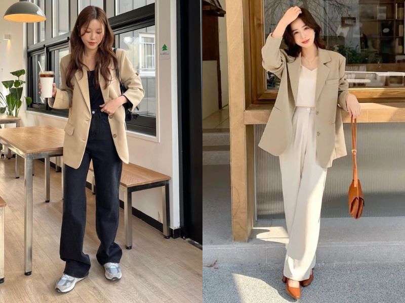 Blazer và quần tây