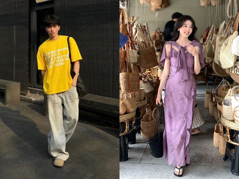 outfit vàng và tím cung sư tử cung sư tử nam hợp màu gì
cung sư tử nữ hợp màu gì