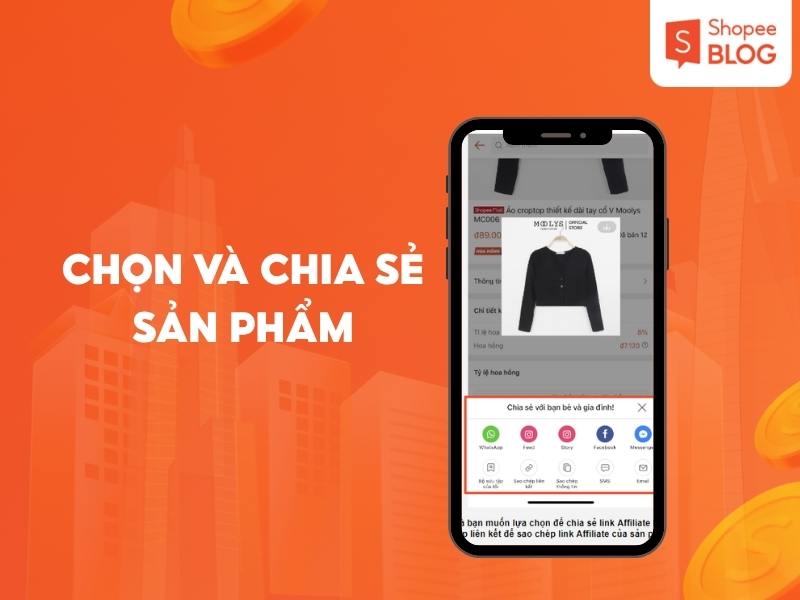 Chia sẻ link tiếp thị liên kết