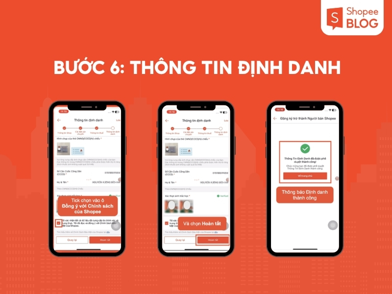 Cách đăng ký tài khoản Shopee bán hàng