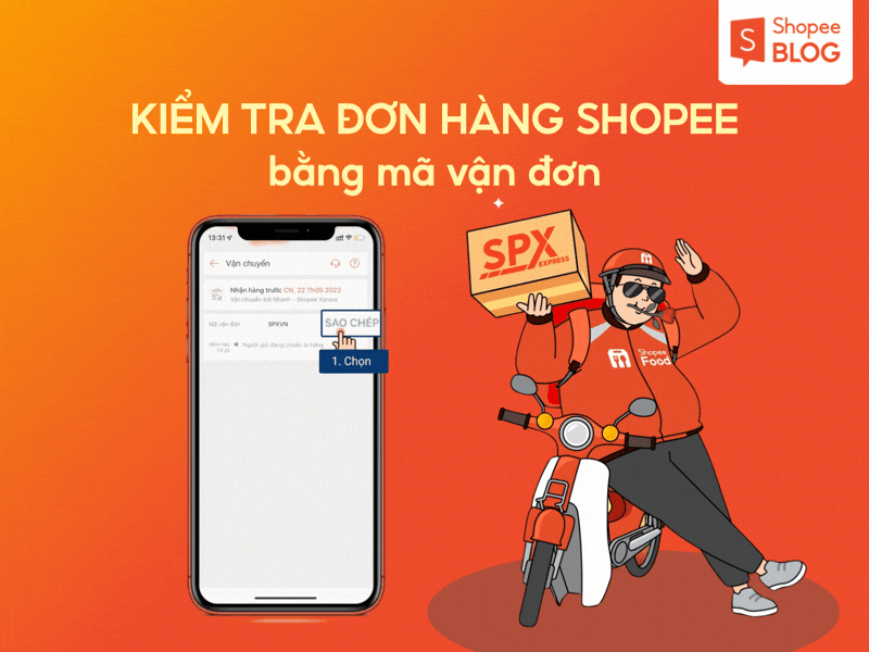 kiểm tra đơn hàng shopee bằng mã đơn hàng