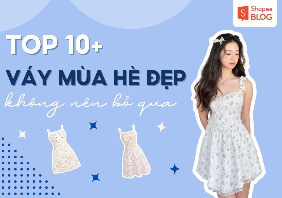 các kiểu váy hè đẹp nhất