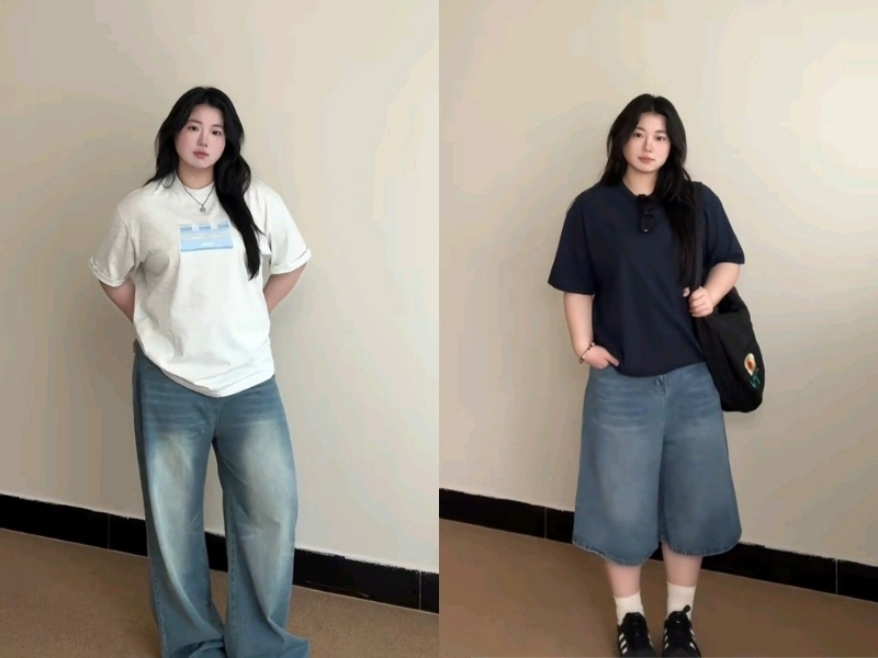 Outfit đơn giản cho học sinh 60kg