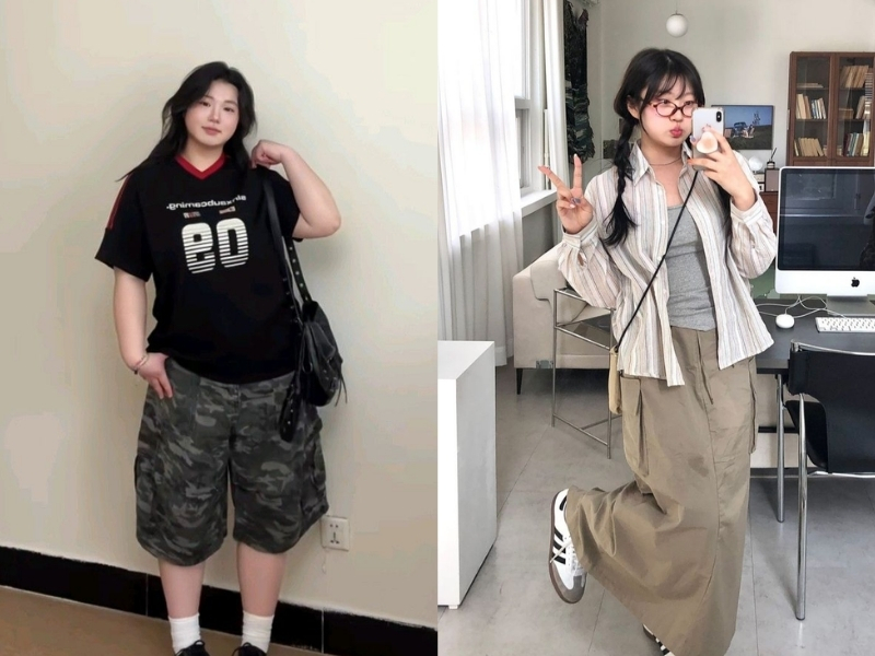 Outfit đơn giản cho học sinh 
