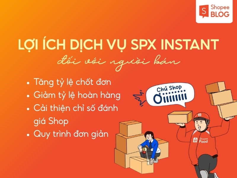 lợi ích người bán khi dùng SPX Instant