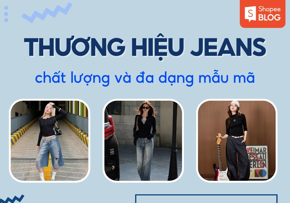thương hiệu quần jean nữ đẹp