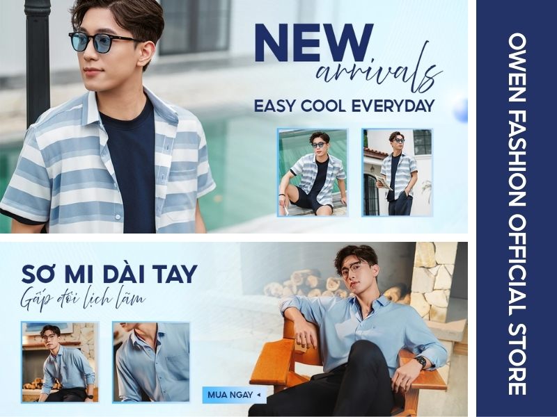 Shop quần áo nam đẹp Owen