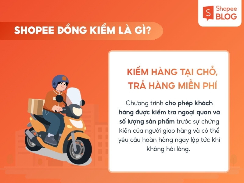 Giới thiệu Shopee đồng kiểm là gì