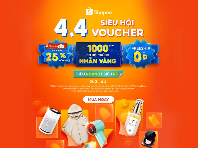 4.4 Siêu Hội Voucher