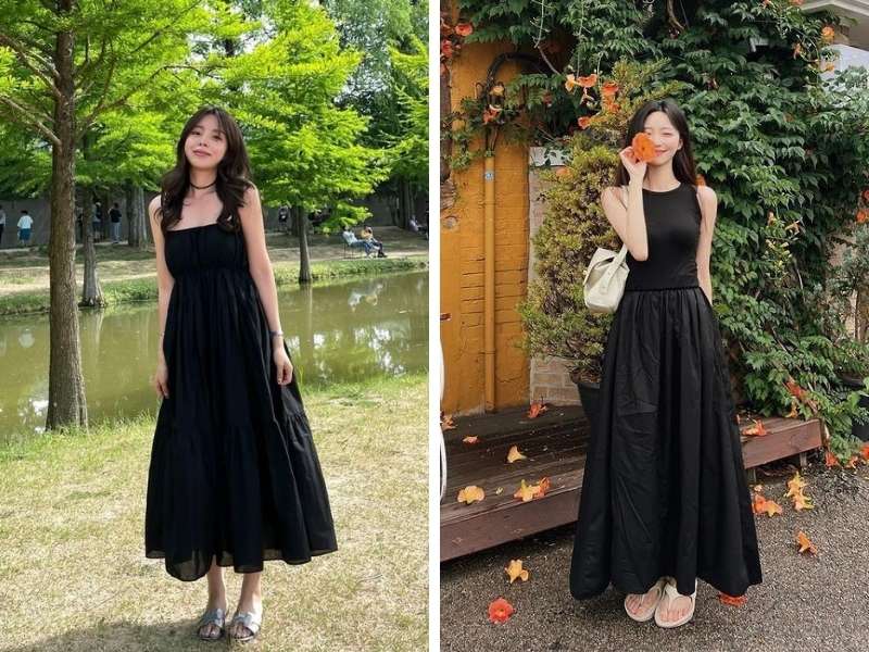Mix đầm dài đi Sapa