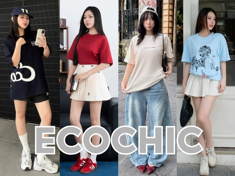 Shop Ecochic áo thun nữ đẹp