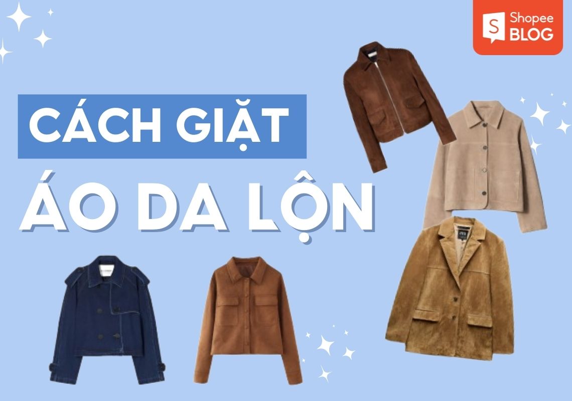 cách giặt áo da lộn