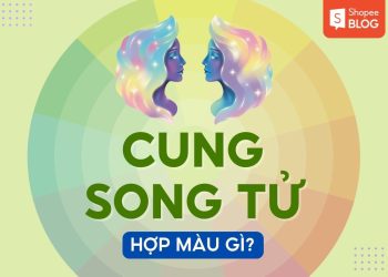 cung song tử hợp màu gì