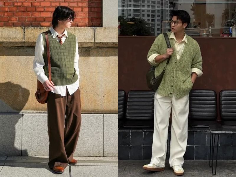 phong cách preppy nam