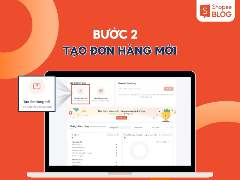 Cách gửi hàng Shopee Express trực tiếp trên website