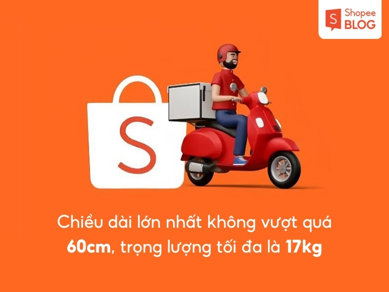 Quy định về kích thước kiện hàng của SPX