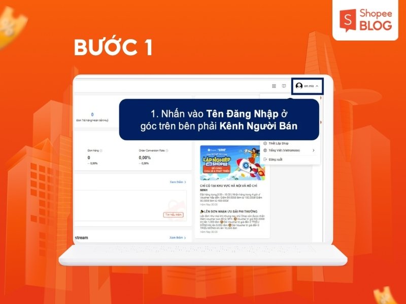 Cách đăng ký để trở thành Người bán Shopee Mall