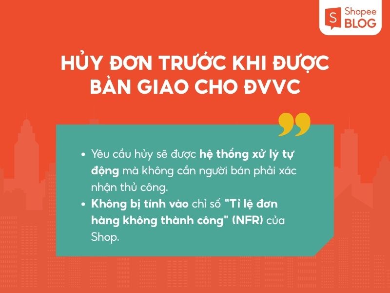 Cách hủy đơn hàng trên Shopee khi đã xác nhận