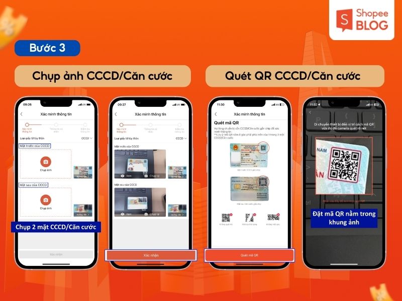 Các bước tạo tài khoản ShopeePay trên ứng dụng Shopee