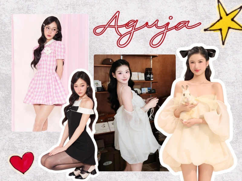 AGUJA là shop đầm váy đẹp phù hợp với thị hiếu giới trẻ