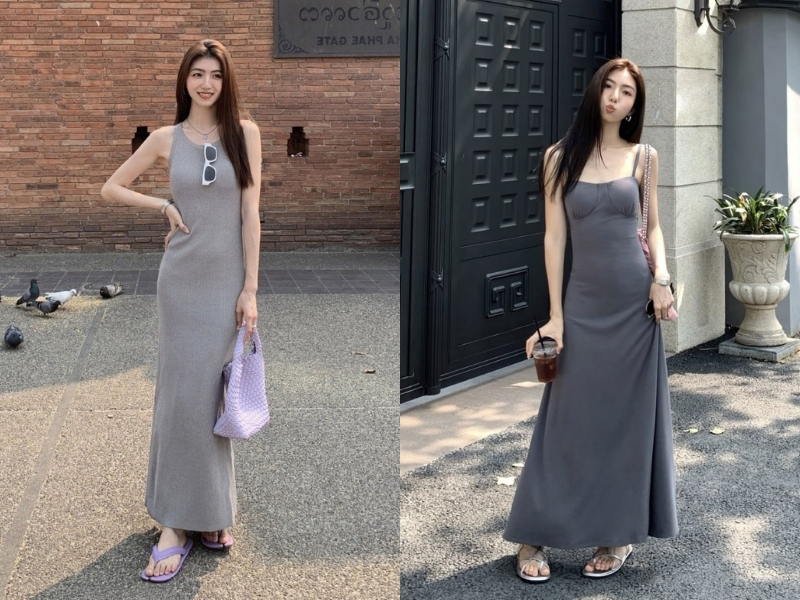 Váy suông dài cho mùa hè