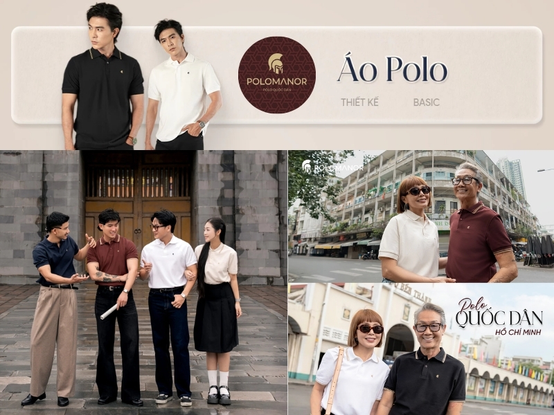 Shop Polomanor chuyên bán áo thun nam có cổ