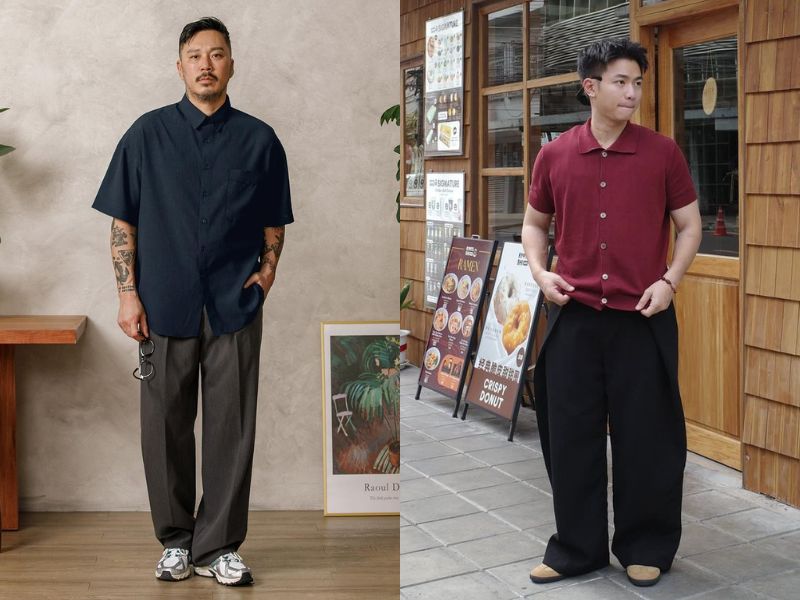áo sơ mi nam chubby