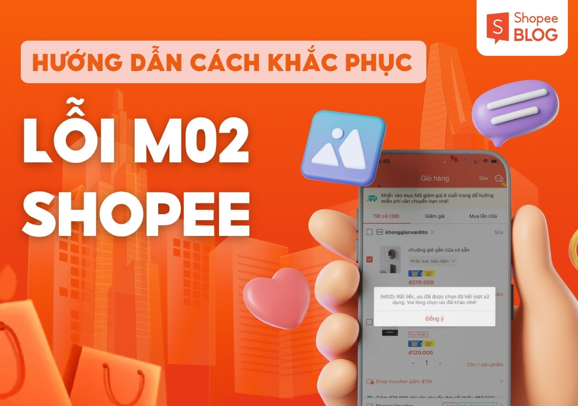 lỗi M02 Shopee