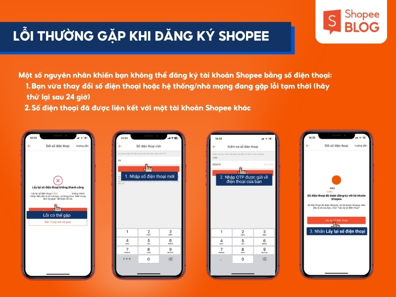 Lưu ý khi tạo tài khoản Shopee bạn cần biết