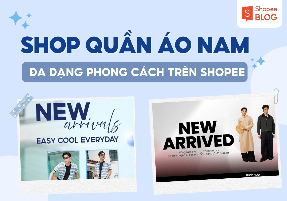 shop quần áo nam đẹp