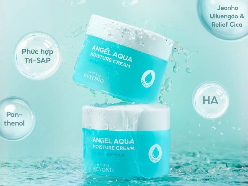 Thành phần kem dưỡng ẩm Beyond Angel Aqua Moisture Cream