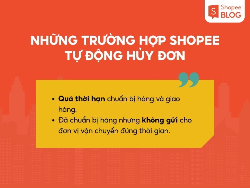 Cách huỷ đơn hàng trên Shopee