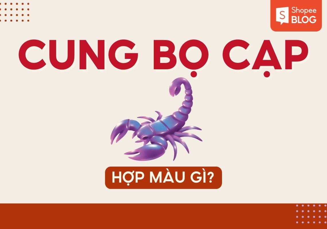 cung bọ cạp hợp màu gì