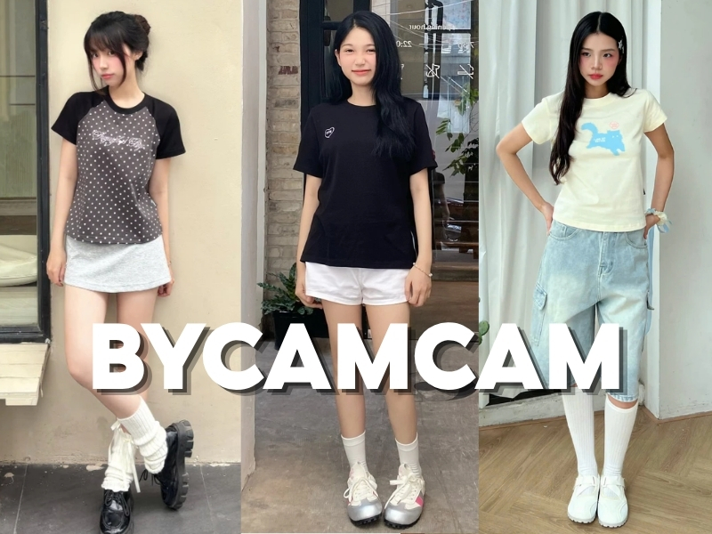 thương hiệu áo thun nữ đẹp Bycamcam