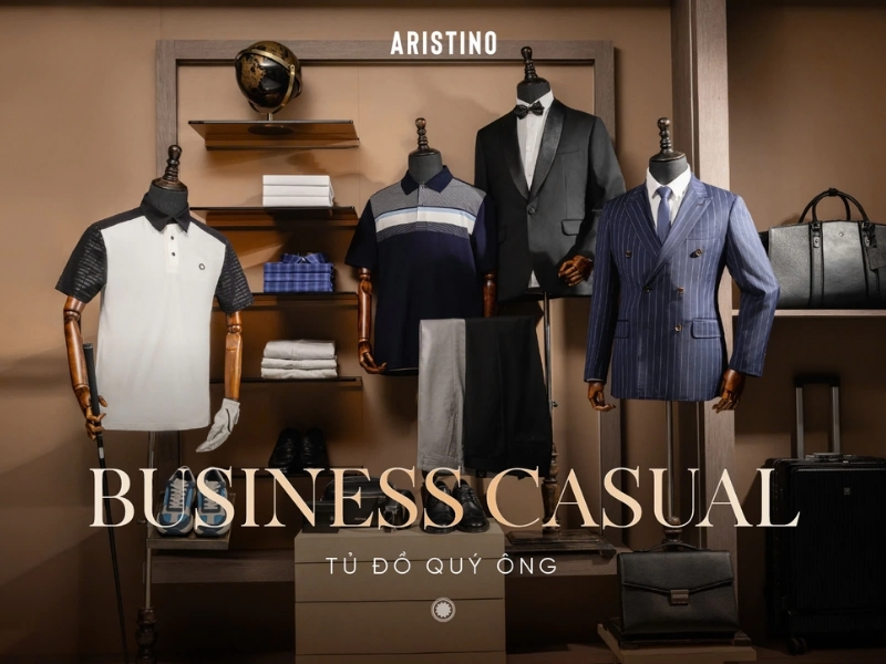 Shop quần áo nam đẹp Aristino