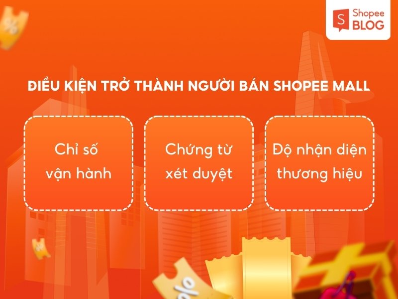 Điều kiện trở thành Người bán Shopee Mall
