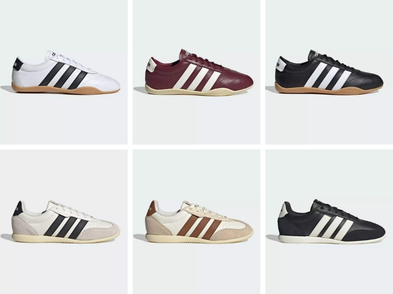 Bộ sưu tập adidas Grand Court Lo và Barreda Lo