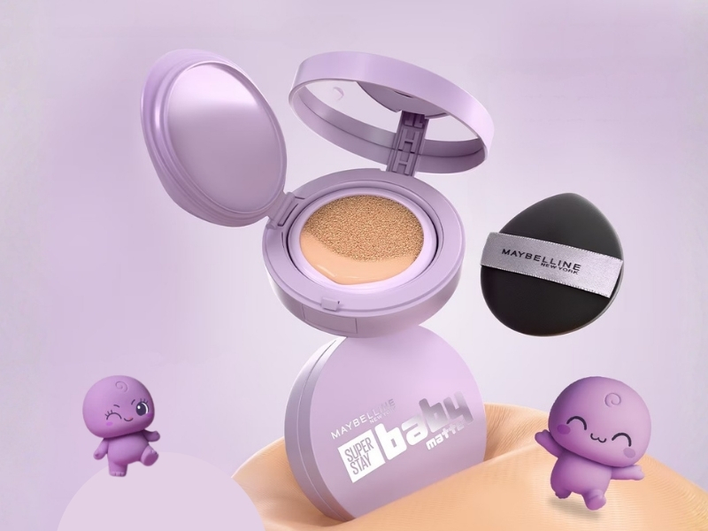 Cushion Maybelline Superstay 24H Baby Matte 
