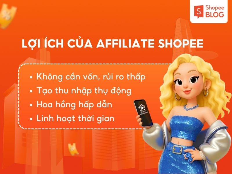 Lợi ích của Affiliate Shopee