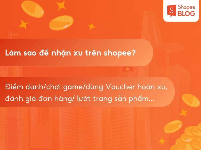 Cách săn xu Shopee