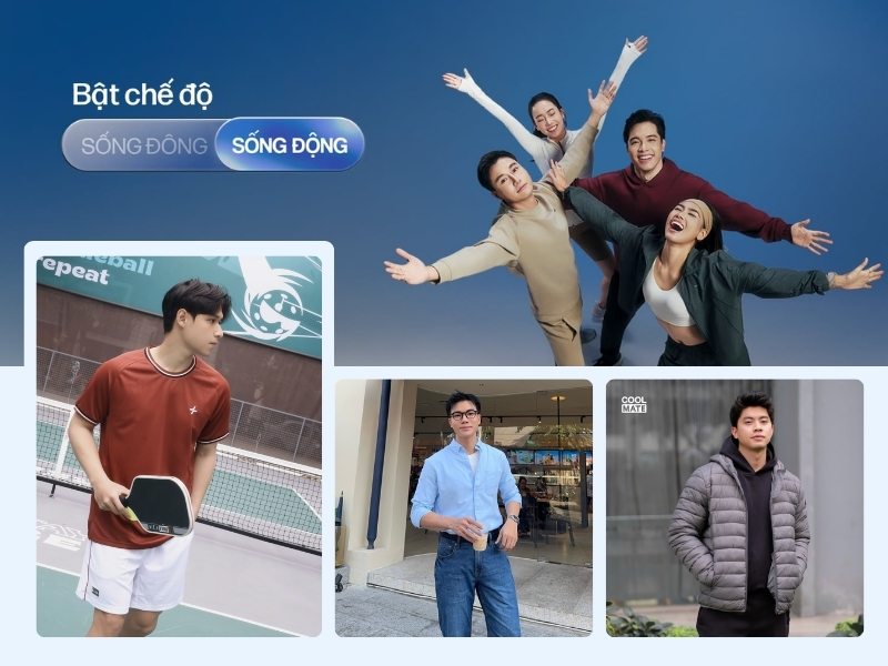 quần áo thời trang của Coolmate 