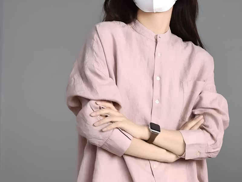 áo sơ mi cổ tàu