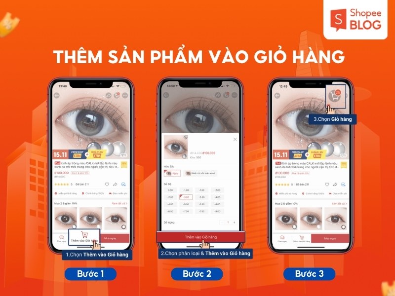 Cách đặt đồ trên Shopee bằng điện thoại
